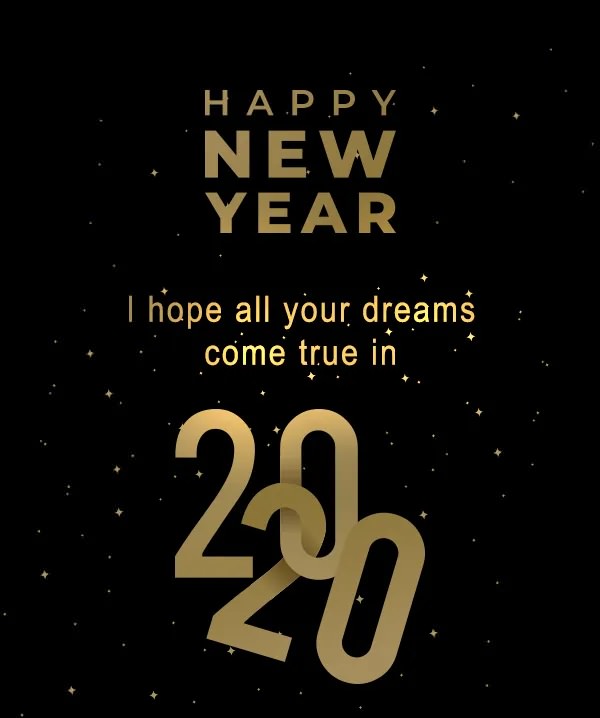 Happy New Year 2020 Wishes