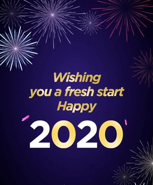 Happy New Year 2020 Wishes