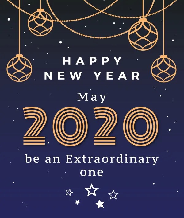 Happy New Year 2020 Wishes
