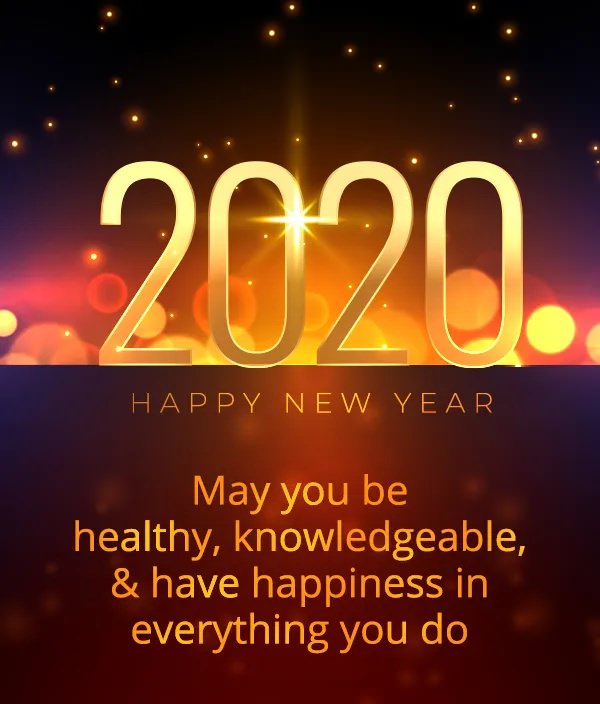 Happy New Year 2020 Wishes