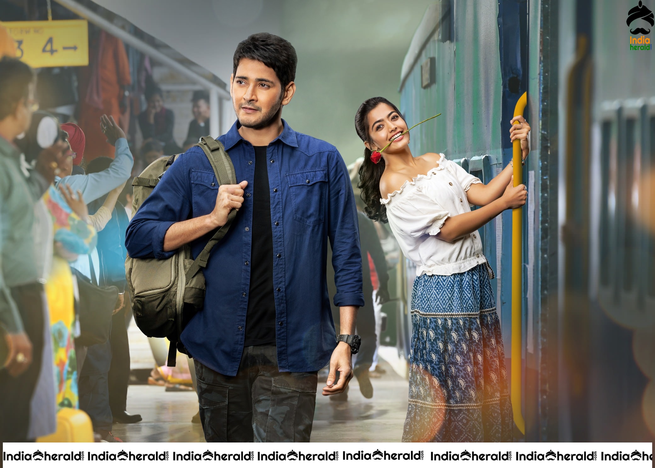 He is So Cute Poster Stills without Text from Sarileru Neekevvaru