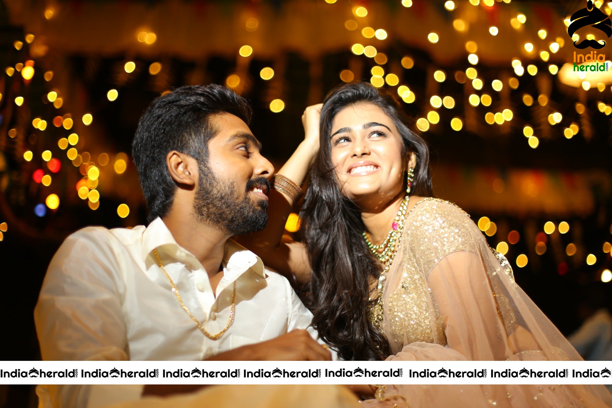 Hot HD Stills Of Shalini Pandey And GVP From 100 Percent Kaadhal