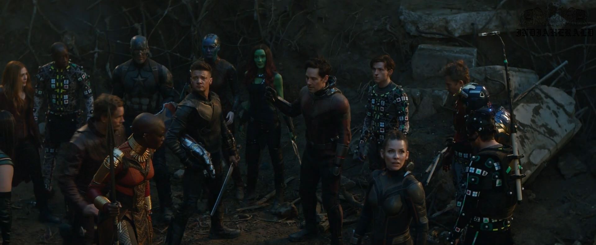 India Herald Exclusive Unseen BTS Photos Of Avengers Endgame Set 1