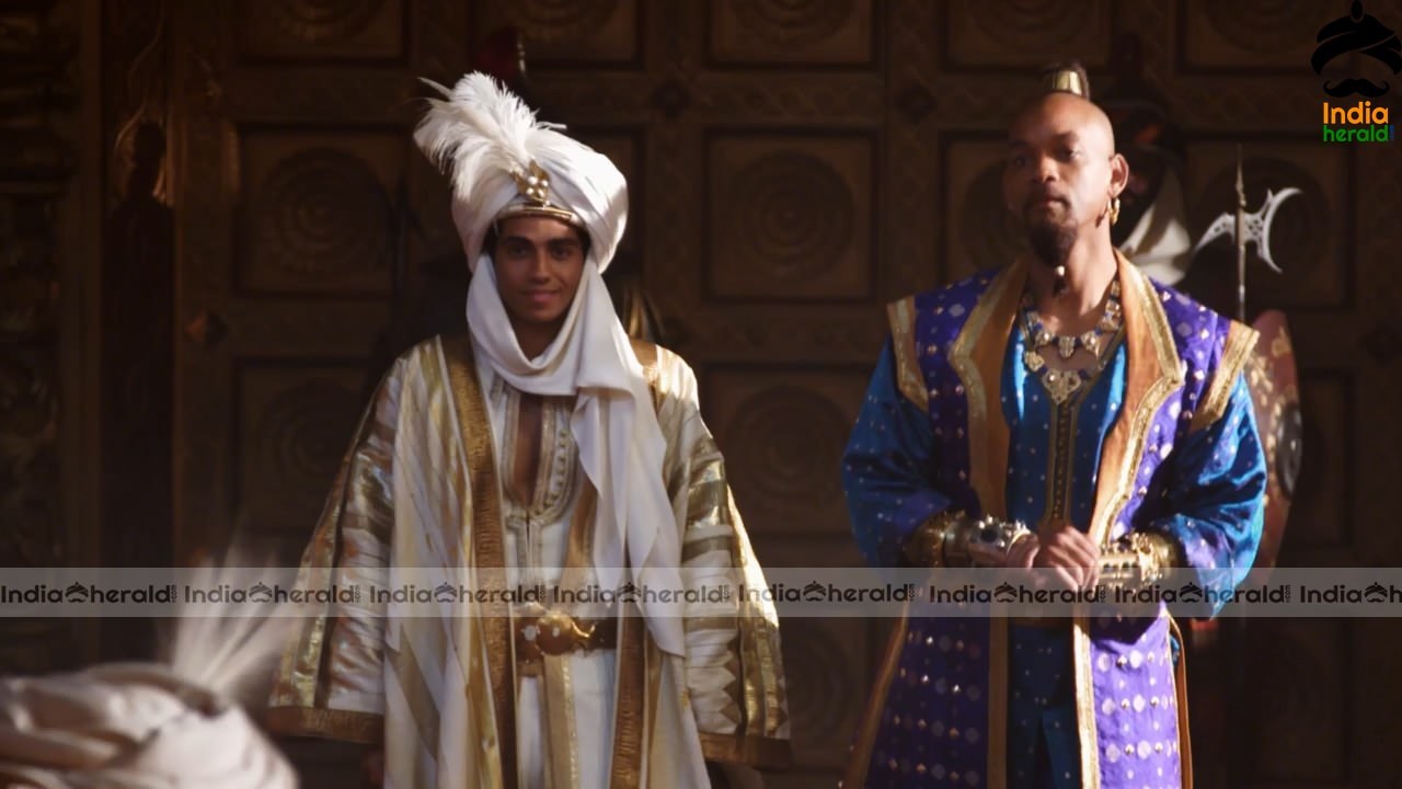 India Herald Exclusive Aladdin 2019 Unseen Making Stills Set 1