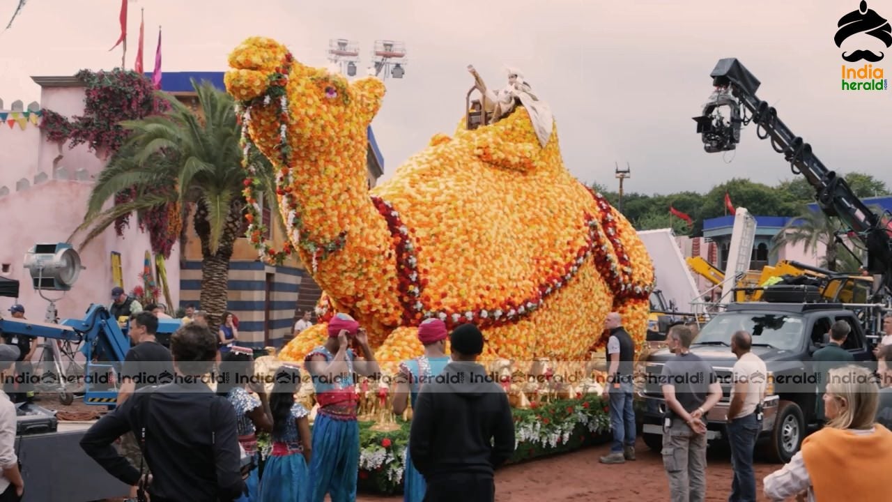 India Herald Exclusive Aladdin 2019 Unseen Making Stills Set 3