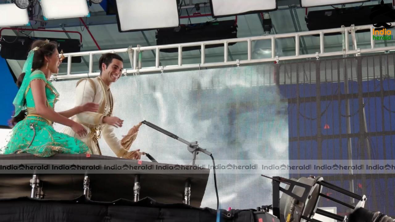 India Herald Exclusive Aladdin 2019 Unseen Making Stills Set 3