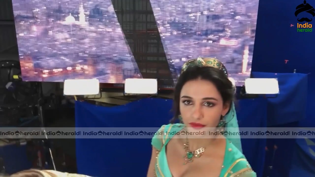 India Herald Exclusive Aladdin 2019 Unseen Making Stills Set 3