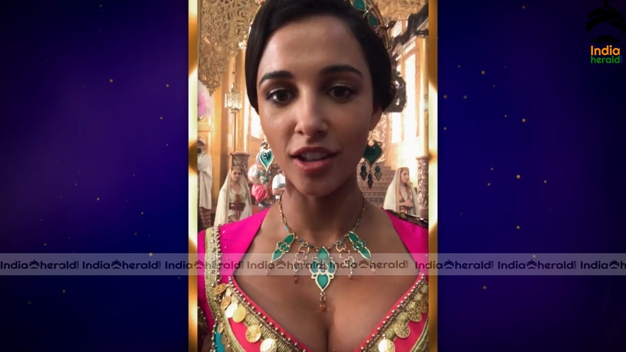 India Herald Exclusive Aladdin 2019 Unseen Making Stills Set 4