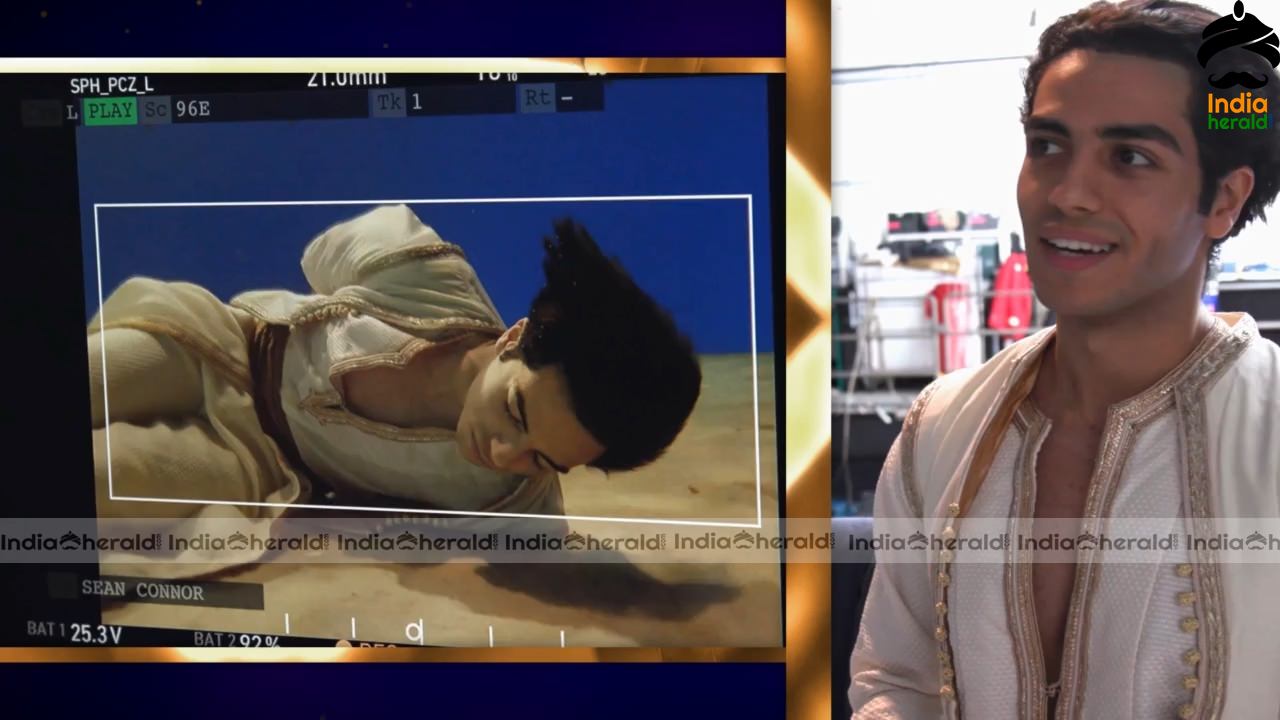 India Herald Exclusive Aladdin 2019 Unseen Making Stills Set 4