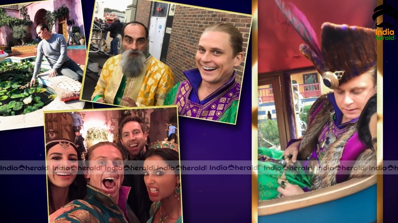India Herald Exclusive Aladdin 2019 Unseen Making Stills Set 4