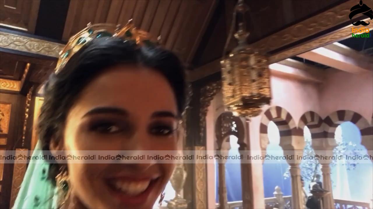 India Herald Exclusive Aladdin 2019 Unseen Making Stills Set 4