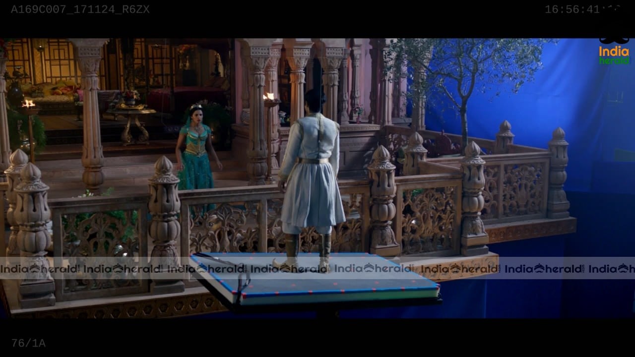 India Herald Exclusive Aladdin 2019 Unseen Making Stills Set 4