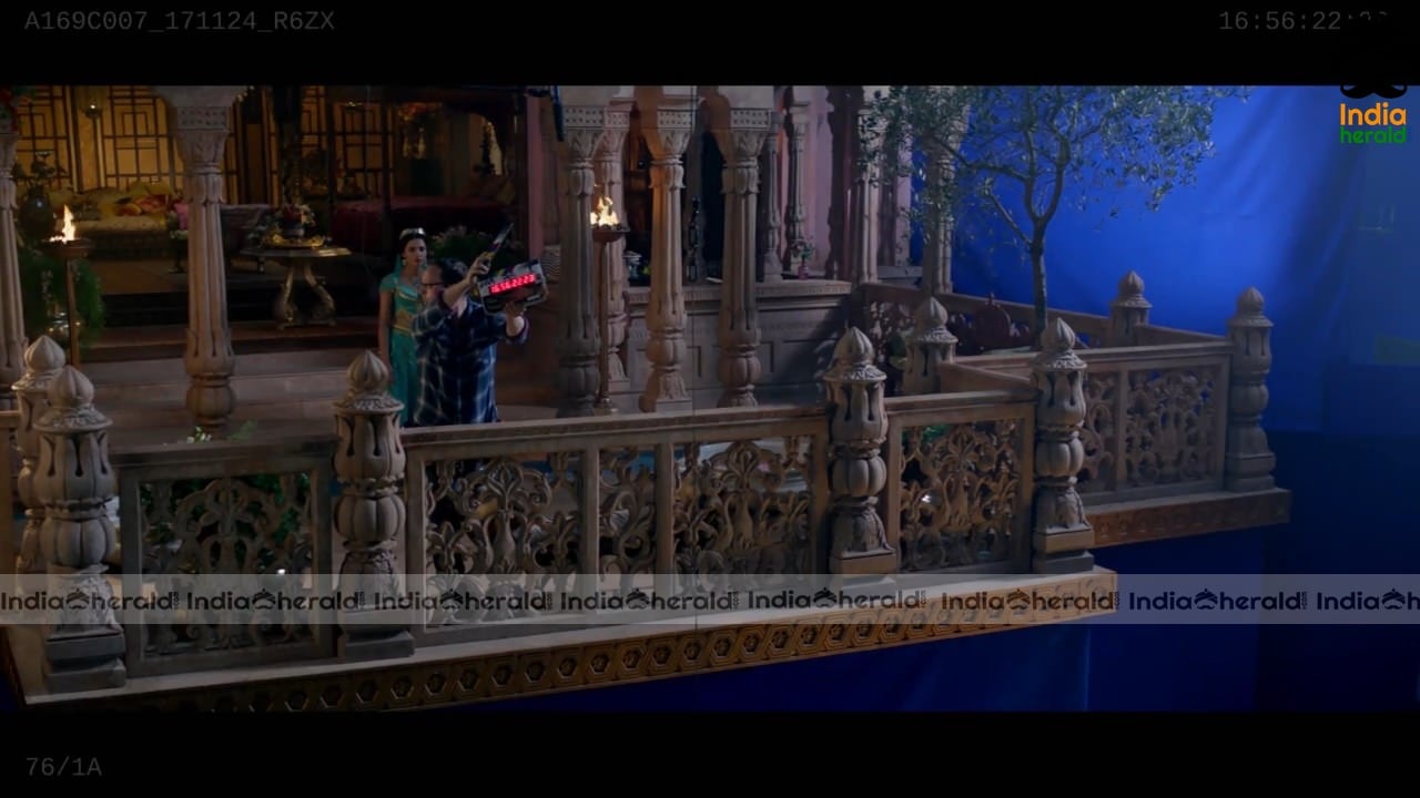 India Herald Exclusive Aladdin 2019 Unseen Making Stills Set 4