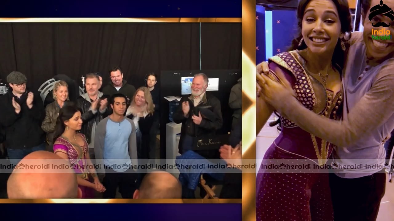 India Herald Exclusive Aladdin 2019 Unseen Making Stills Set 4