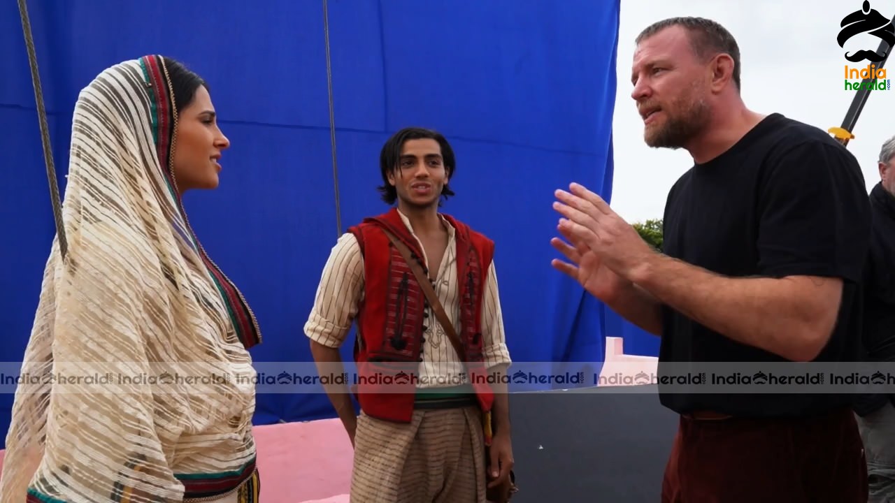 India Herald Exclusive Aladdin 2019 Unseen Making Stills Set 5