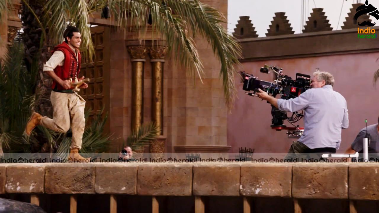 India Herald Exclusive Aladdin 2019 Unseen Making Stills Set 5