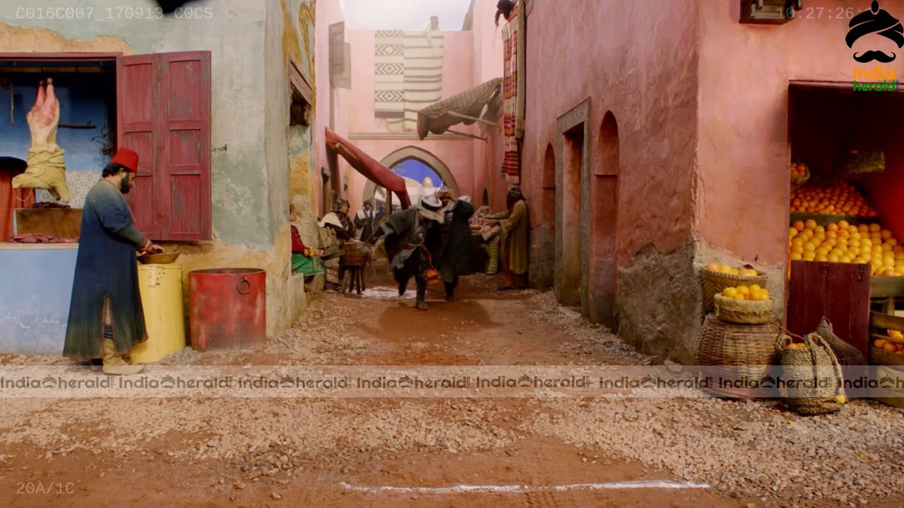 India Herald Exclusive Aladdin 2019 Unseen Making Stills Set 5