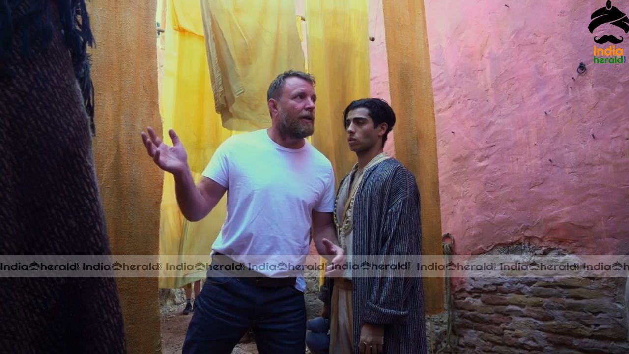 India Herald Exclusive Aladdin 2019 Unseen Making Stills Set 5