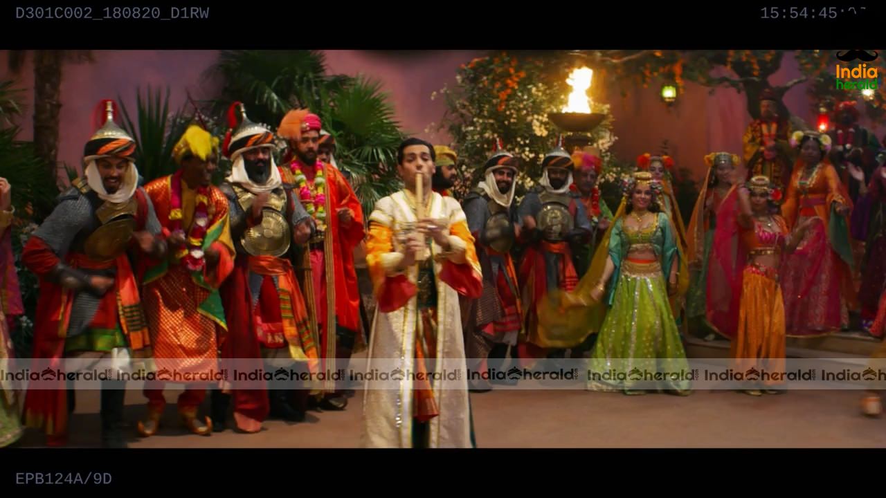 India Herald Exclusive Aladdin 2019 Unseen Making Stills Set 5