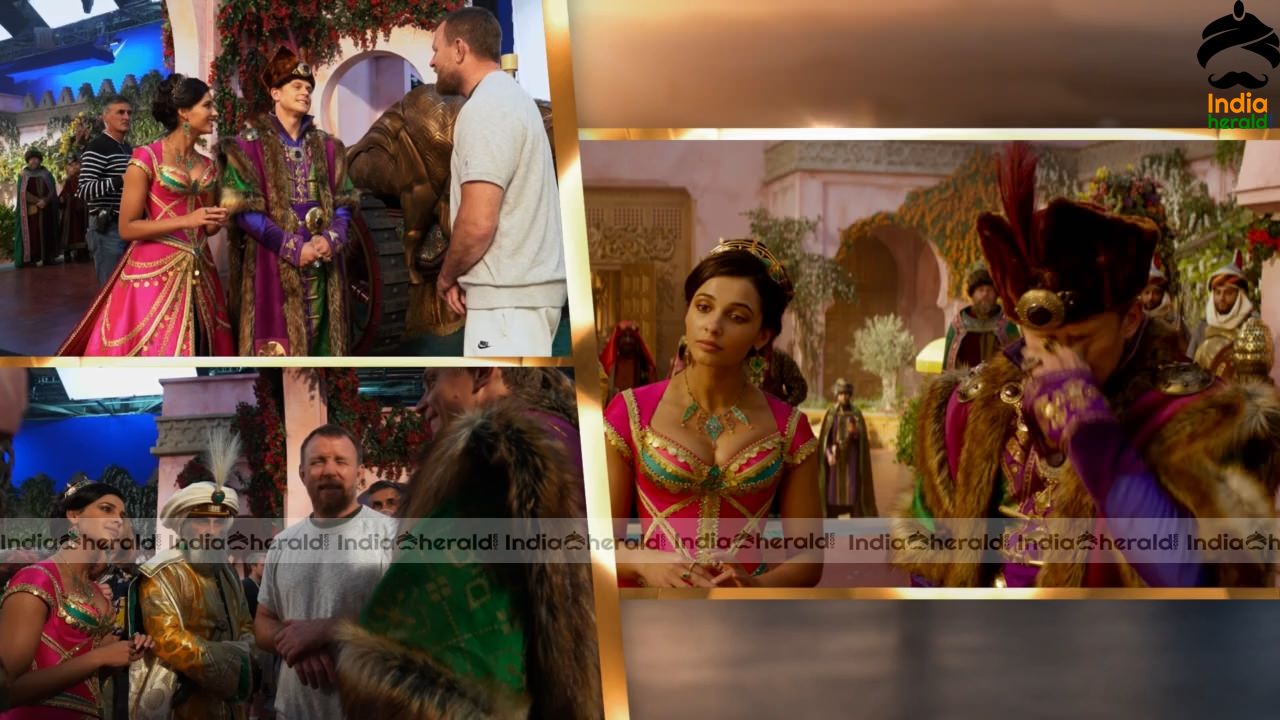 India Herald Exclusive Aladdin 2019 Unseen Making Stills Set 6