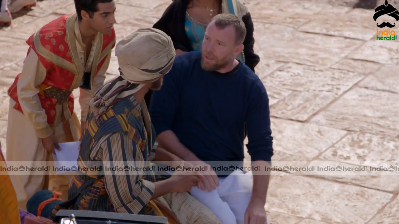 India Herald Exclusive Aladdin 2019 Unseen Making Stills Set 6