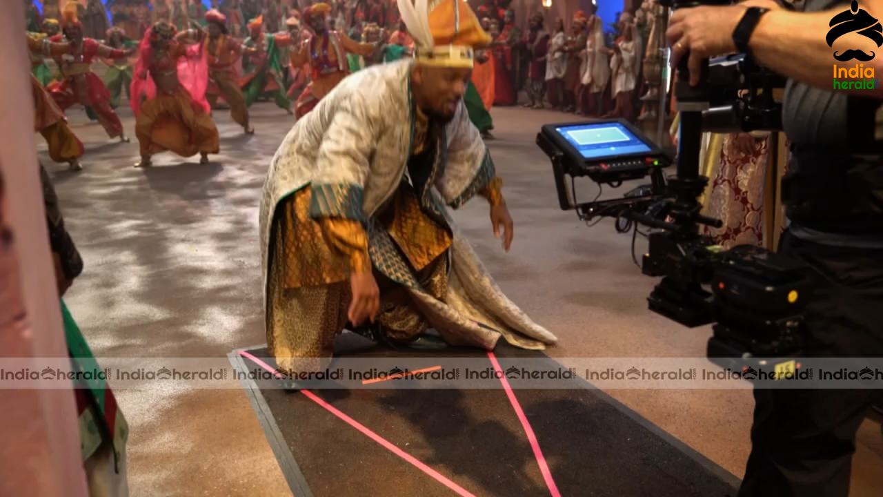 India Herald Exclusive Aladdin 2019 Unseen Making Stills Set 6