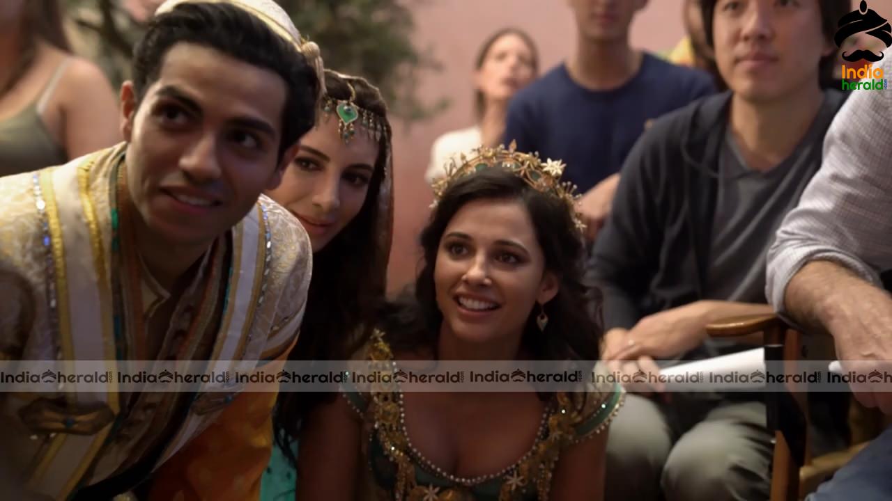 India Herald Exclusive Aladdin 2019 Unseen Making Stills Set 6