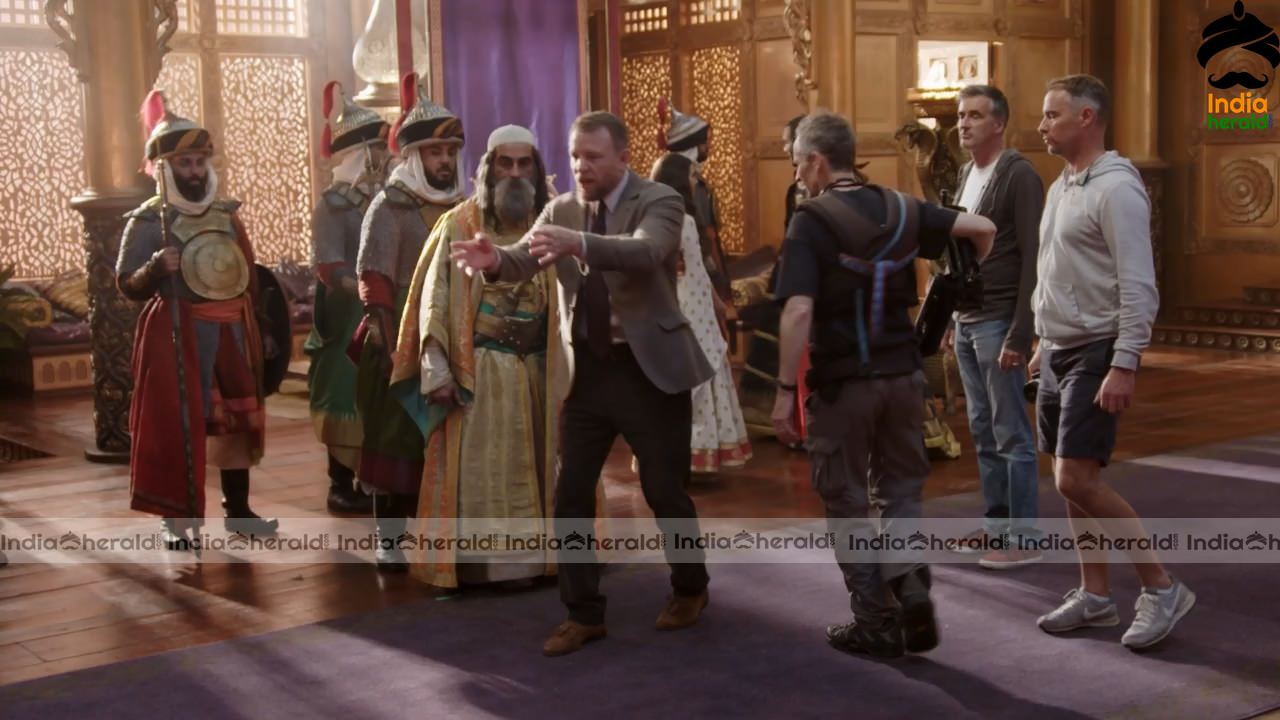 India Herald Exclusive Aladdin 2019 Unseen Making Stills Set 6