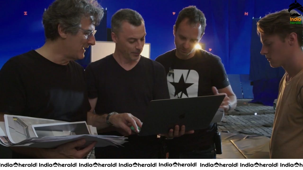 India Herald Exclusive BTS Photos fo Spider Man From From Home Set 1