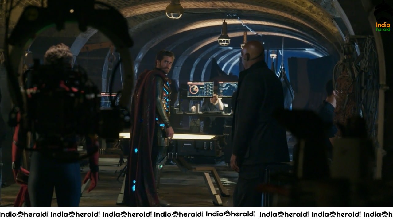 India Herald Exclusive BTS Photos fo Spider Man From From Home Set 1