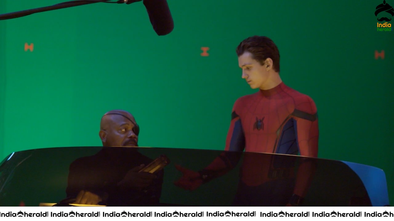 India Herald Exclusive BTS Photos fo Spider Man From From Home Set 2