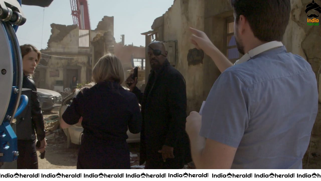 India Herald Exclusive BTS Photos fo Spider Man From From Home Set 2