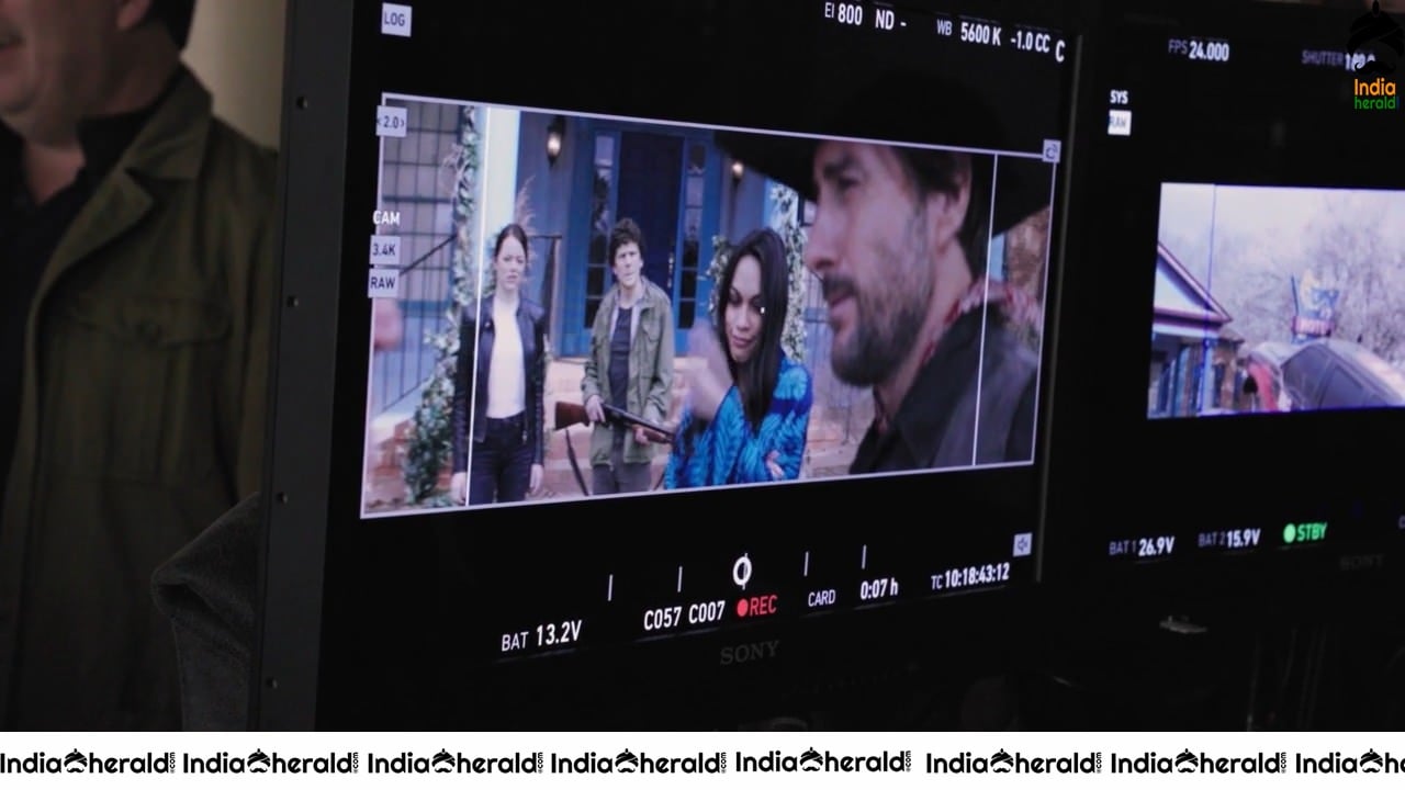 INDIA HERALD EXCLUSIVE BTS UNSEEN PHOTOS of ZOMBIELAND DOUBLE TAP Set 1