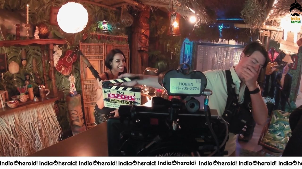 INDIA HERALD EXCLUSIVE BTS UNSEEN PHOTOS of ZOMBIELAND DOUBLE TAP Set 1