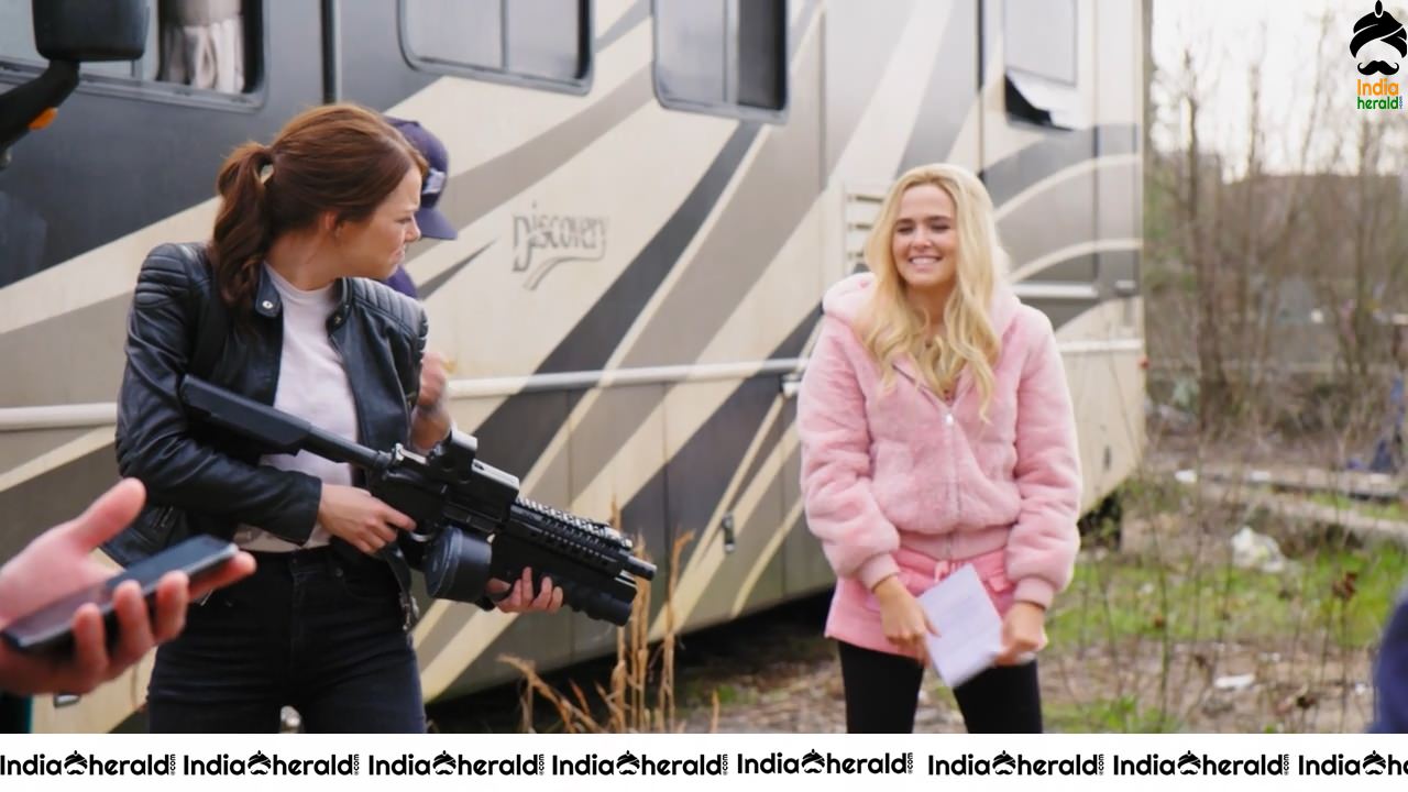 INDIA HERALD EXCLUSIVE BTS UNSEEN PHOTOS of ZOMBIELAND DOUBLE TAP Set 1