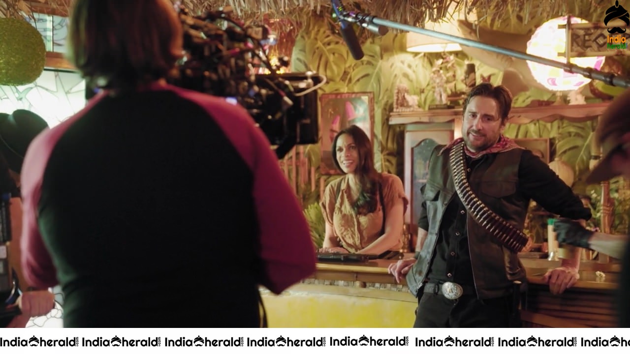 INDIA HERALD EXCLUSIVE BTS UNSEEN PHOTOS of ZOMBIELAND DOUBLE TAP Set 2