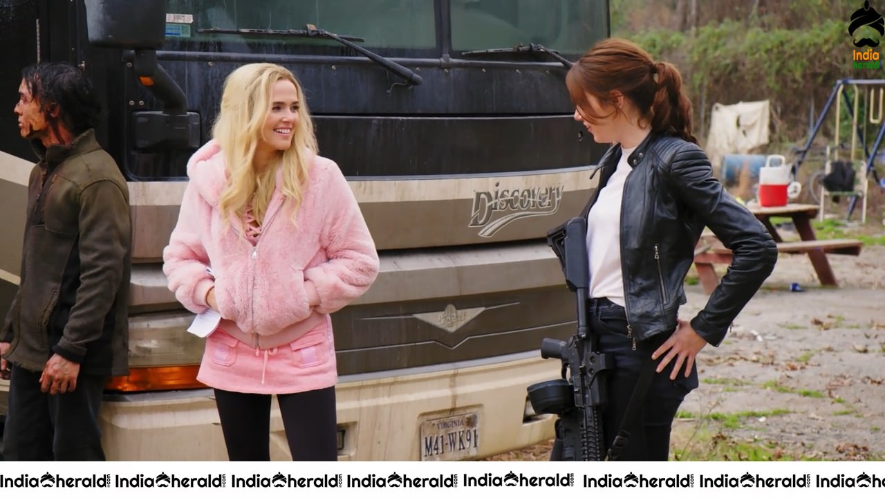 INDIA HERALD EXCLUSIVE BTS UNSEEN PHOTOS of ZOMBIELAND DOUBLE TAP Set 3