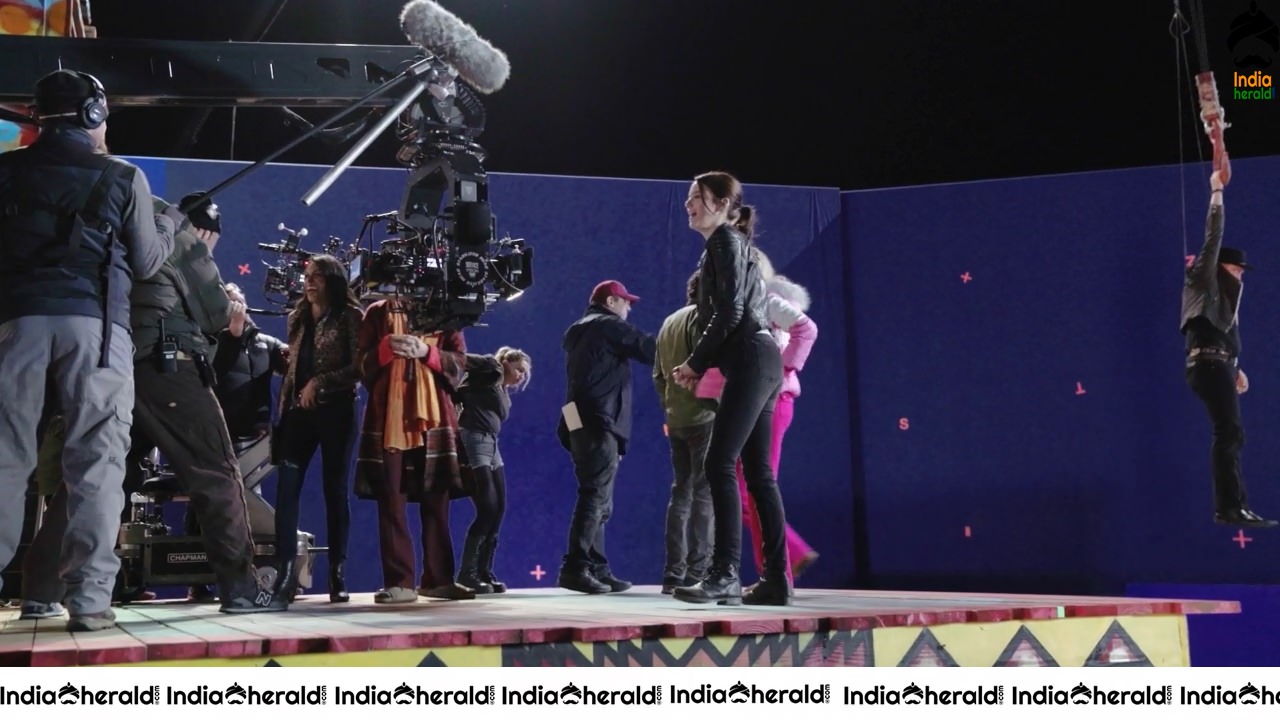 INDIA HERALD EXCLUSIVE BTS UNSEEN PHOTOS of ZOMBIELAND DOUBLE TAP Set 3