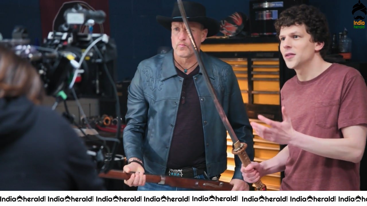 INDIA HERALD EXCLUSIVE BTS UNSEEN PHOTOS of ZOMBIELAND DOUBLE TAP Set 5