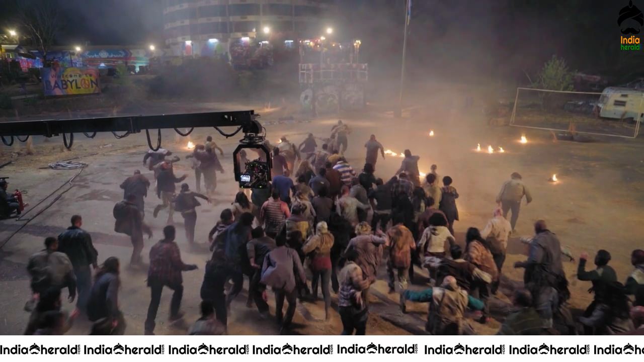 INDIA HERALD EXCLUSIVE BTS UNSEEN PHOTOS of ZOMBIELAND DOUBLE TAP Set 5