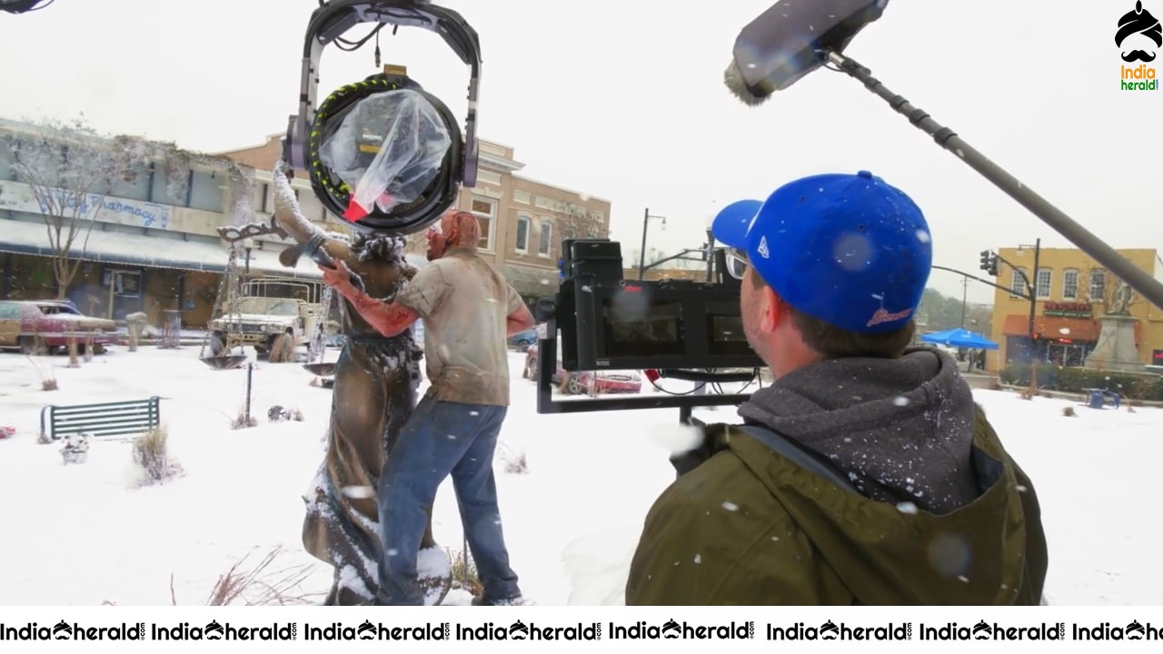 INDIA HERALD EXCLUSIVE BTS UNSEEN PHOTOS of ZOMBIELAND DOUBLE TAP Set 7