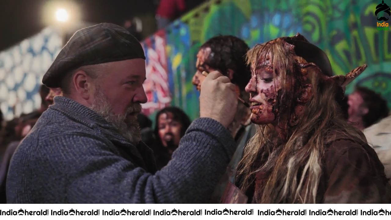 INDIA HERALD EXCLUSIVE BTS UNSEEN PHOTOS of ZOMBIELAND DOUBLE TAP Set 8