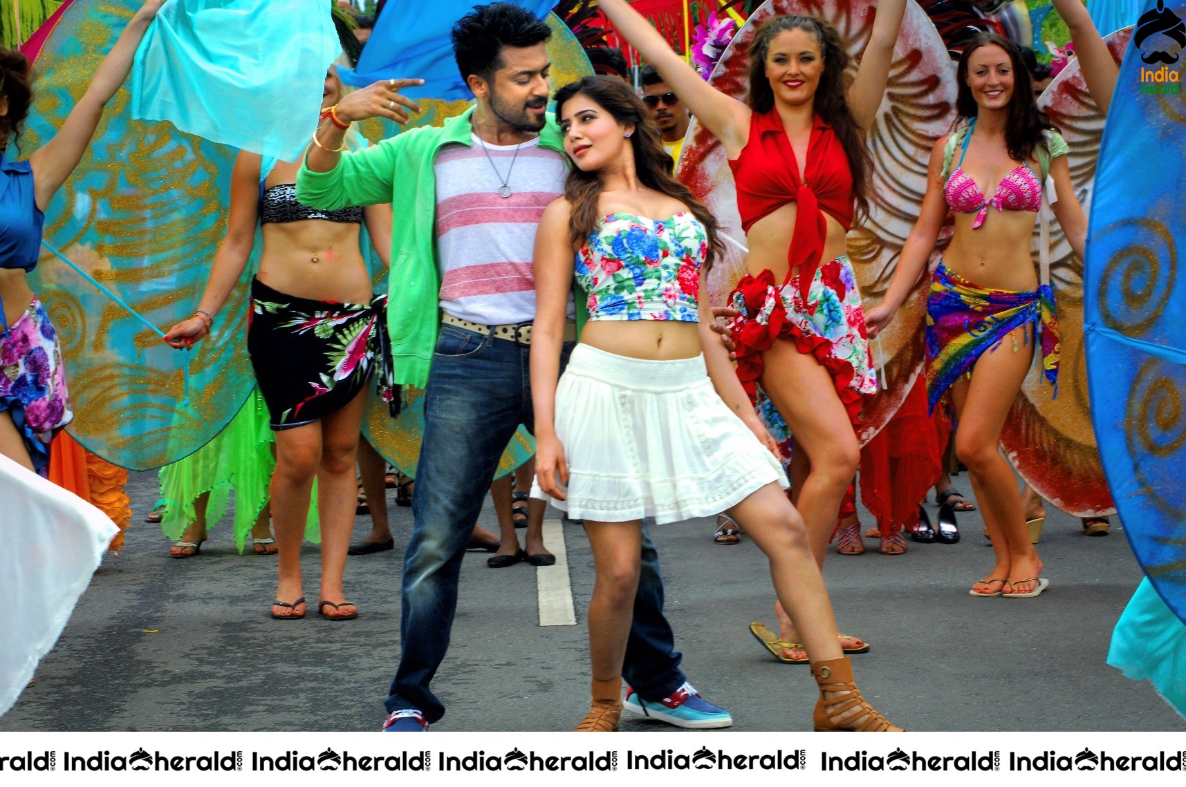 INDIA HERALD EXCLUSIVE Hot Samantha and Surya Unseen Stills from Sikindar Set 1