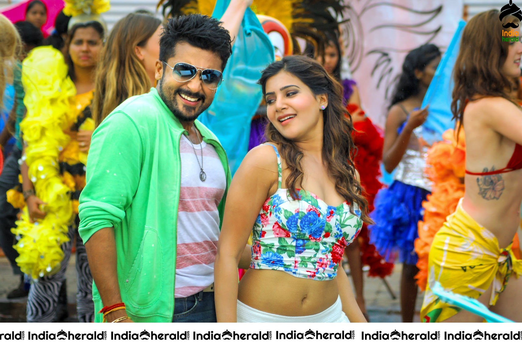 INDIA HERALD EXCLUSIVE Hot Samantha and Surya Unseen Stills from Sikindar Set 1