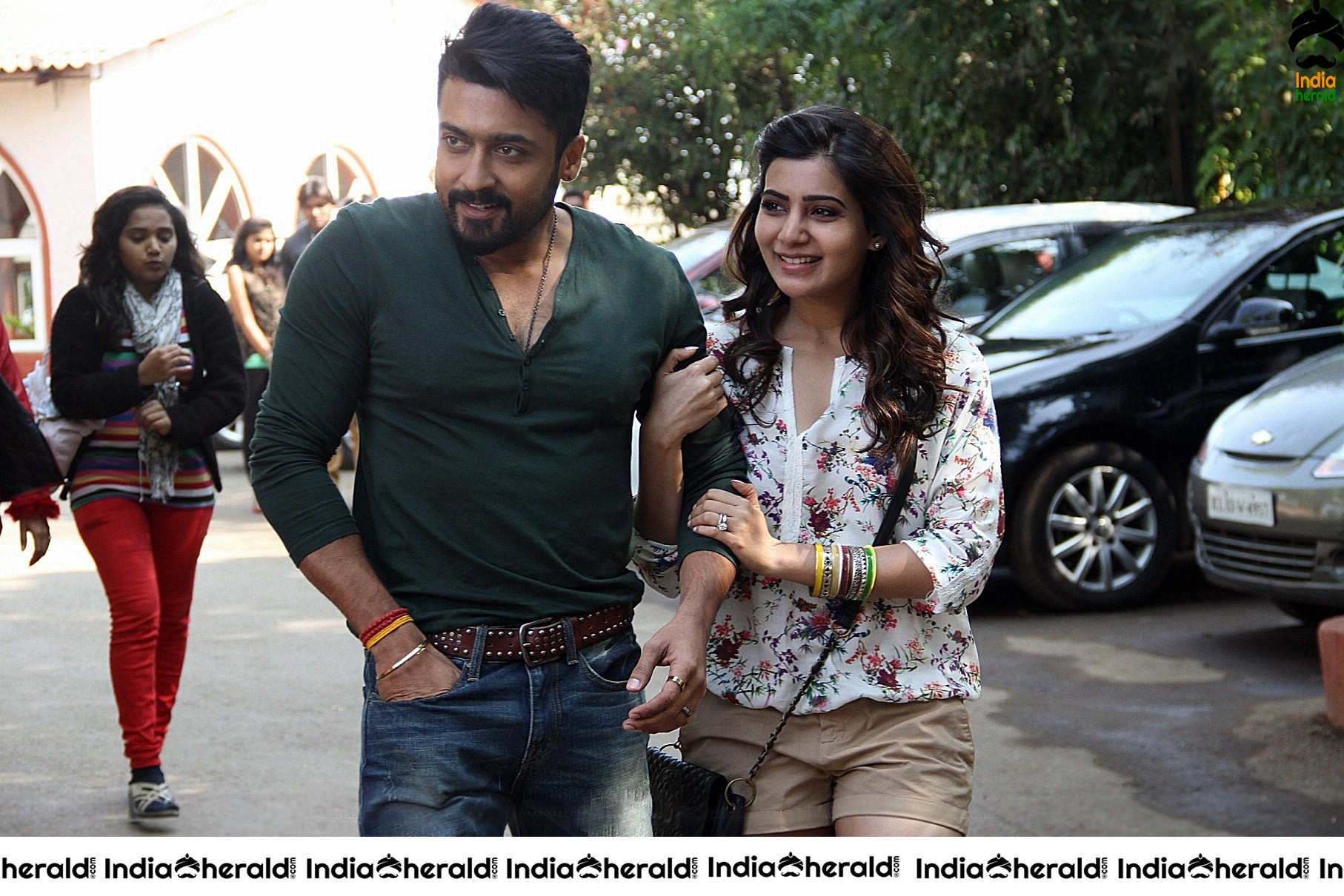 INDIA HERALD EXCLUSIVE Hot Samantha and Surya Unseen Stills from Sikindar Set 3