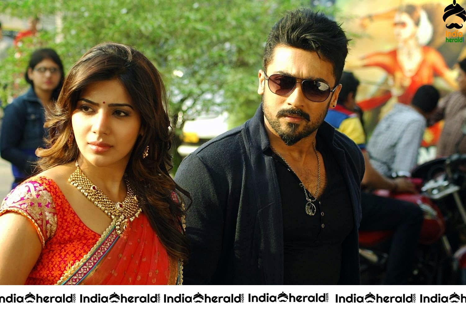 INDIA HERALD EXCLUSIVE Hot Samantha and Surya Unseen Stills from Sikindar Set 4