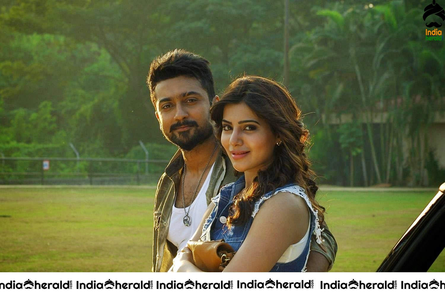 INDIA HERALD EXCLUSIVE Hot Samantha and Surya Unseen Stills from Sikindar Set 5