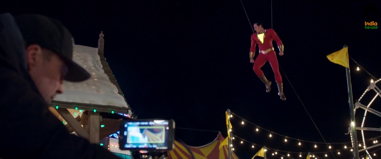 India Herald Exclusive Shazam Behind The Scenes Stills Set 1