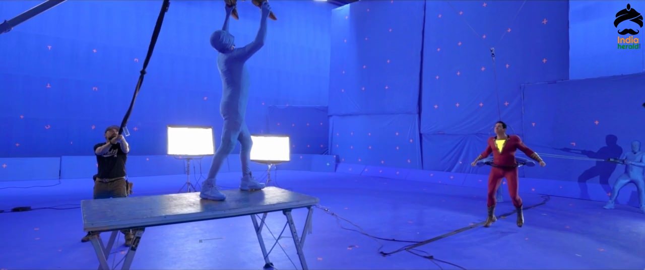 India Herald Exclusive Shazam Behind The Scenes Stills Set 1