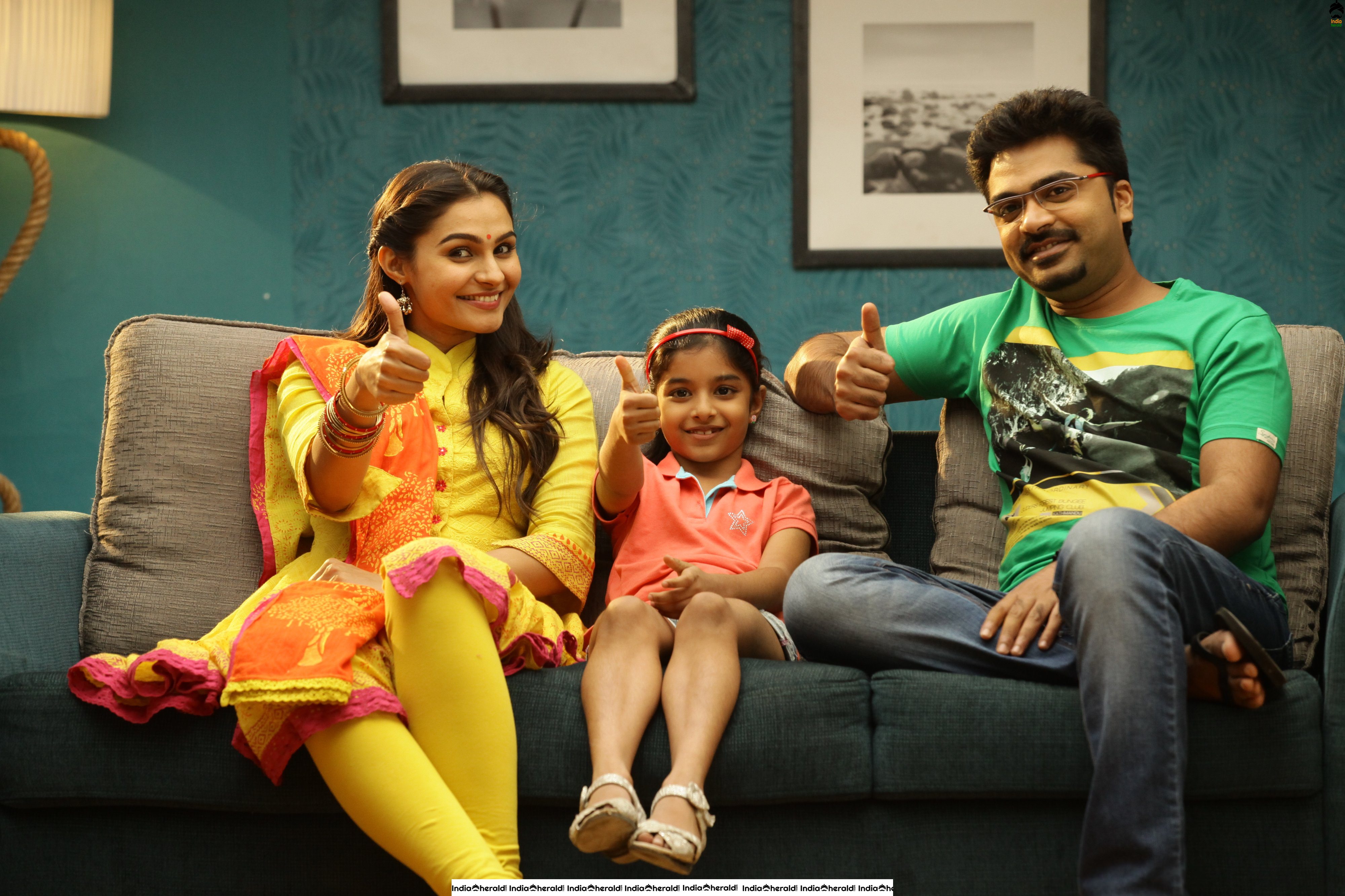 INDIA HERALD EXCLUSIVE Simbhu and Nayantara Unseen from Idhu Namma Aalu Stills Set 1